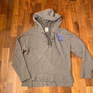 Pink Victoria’s Secret lightweight collegiate Uk sweatshirt, size extra small